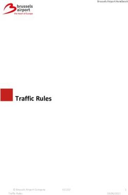 Traffic Rules - Brussels Airport