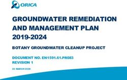 TITLE: COVER IMAGE TOP - GROUNDWATER REMEDIATION AND MANAGEMENT PLAN 2019-2024 BOTANY GROUNDWATER CLEANUP PROJECT DOCUMENT NO. EN1591.61.PR083 ...