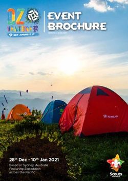 EVENT BROCHURE - 28th Dec - 10th Jan 2021 Based in Sydney, Australia Featuring Expedition across the Pacific - Oz Venture 2021