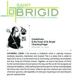 Candelmass & the Feast of St. Brigid | Evening Prayer january 31, 2021