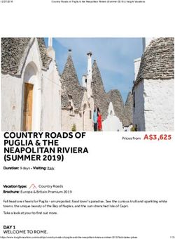 COUNTRY ROADS OF PUGLIA & THE NEAPOLITAN RIVIERA (SUMMER 2019)