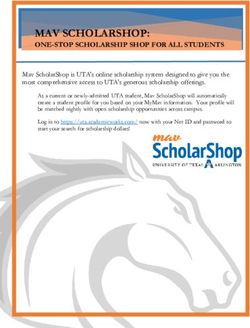 MAV SCHOLARSHOP: ONE-STOP SCHOLARSHIP SHOP FOR ALL STUDENTS - The University of Texas at Arlington
