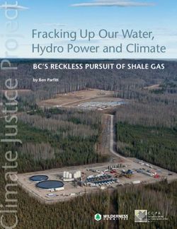 FRACKING UP OUR WATER, HYDRO POWER AND CLIMATE - BC'S RECKLESS PURSUIT OF SHALE GAS