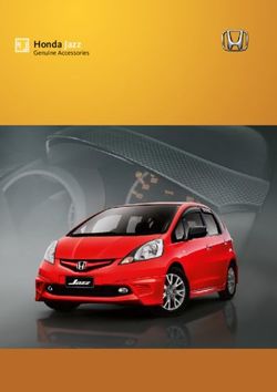 Honda Jazz Genuine Accessories