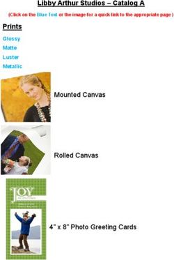 Libby Arthur Studios - Catalog A Prints - Glossy Matte Luster Metallic