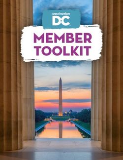 Member Toolkit - Washington DC