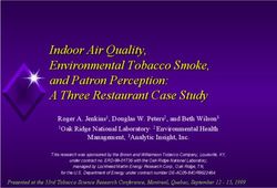 Indoor Air Quality, Environmental Tobacco Smoke, and Patron Perception: A Three Restaurant Case Study