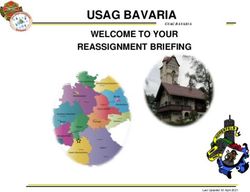 USAG BAVARIA WELCOME TO YOUR REASSIGNMENT BRIEFING - Army.mil
