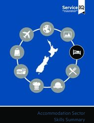 Accommodation Sector Skills Summary - ServiceIQ