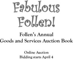 Fabulous Follen! Follen's Annual Goods and Services Auction Book - Online Auction