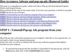 How to remove Adware and pop-up ads (Removal Guide)