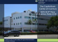 The Capital Bank Center at Aventura - Aventura, Florida 33180 20295 NE 29th Place