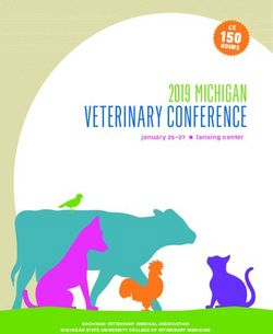 VETERINARY CONFERENCE - 2019 MICHIGAN CE150 HOURS - Michigan Veterinary Medical Association