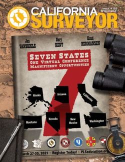 Issue #193 Spring 2021 - California Land Surveyors Association