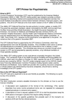 CPT Primer for Psychiatrists - American Psychiatric Association