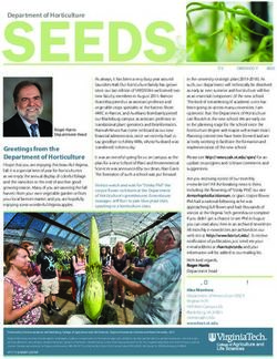 SEEDS - Virginia Tech Department of Horticulture