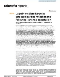 Calpain mediated protein targets in cardiac mitochondria following ischemia-reperfusion