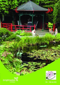 11th - 18th July 2020 - International Clematis Society