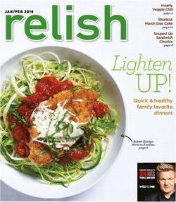 Lighten UP! JAN/FEB 2019 relish - The Courier