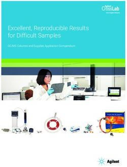 Excellent, Reproducible Results for Difficult Samples - GC/MS Columns and Supplies Application Compendium