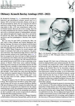 Obituary: Kenneth Barclay Armitage (1925-2022)