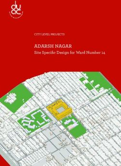 ADARSH NAGAR Site Specific Design for Ward Number 14 - CITY LEVEL PROJECTS - Delhi Urban Art Commission