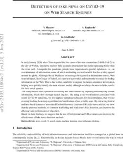 DETECTION OF FAKE NEWS ON COVID-19 ON WEB SEARCH ENGINES