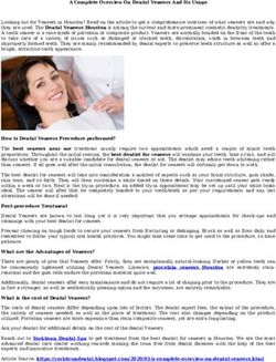 A Complete Overview On Dental Veneers And Its Usage