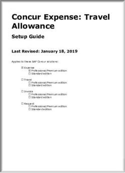 Concur Expense: Travel Allowance - Setup Guide