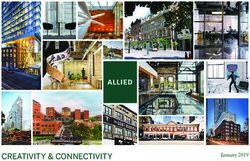 CREATIVITY & CONNECTIVITY - January 2019 - Allied Properties REIT