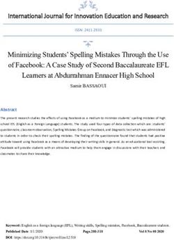 International Journal for Innovation Education and Research - OSF