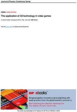 The application of 3D technology in video games