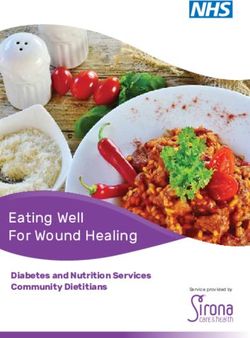 Eating Well For Wound Healing - Diabetes and Nutrition Services Community Dietitians - Sirona care & health