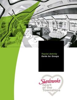 Tourist Activity Guide for Groups - Destination Sherbrooke