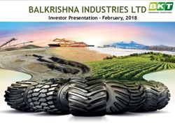 BALKRISHNA INDUSTRIES LTD - Investor Presentation - February, 2018 - BKT Tires