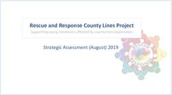 Rescue and Response County Lines Project - Supporting young Londoners affected by county lines exploitation - London.gov.uk