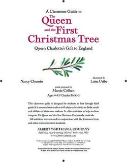 Queen Charlotte's Gift to England - A Classroom Guide to - Albert Whitman