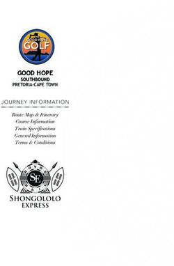GOOD HOPE SOUTHBOUND PRETORIA-CAPE TOWN - Shongololo Express