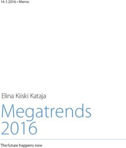 Megatrends 2016 Elina Kiiski Kataja - The future happens now - Sitra