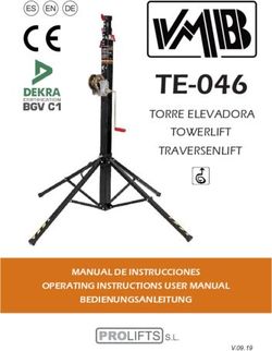 TE-046 TORRE ELEVADORA TOWERLIFT TRAVERSENLIFT - MANUAL DE INSTRUCCIONES OPERATING INSTRUCTIONS USER MANUAL