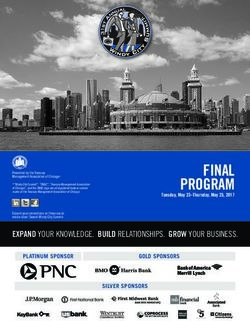 EXPAND YOUR KNOWLEDGE. BUILD RELATIONSHIPS. GROW YOUR BUSINESS - Windy City Summit