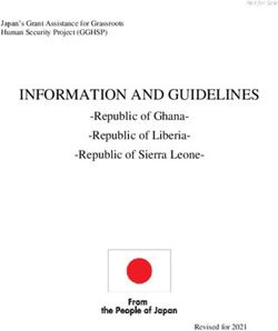 INFORMATION AND GUIDELINES-Republic of Ghana-Republic of Liberia-Republic of Sierra Leone