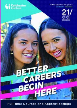2021/2022 Full-time Courses and Apprenticeships - Colchester Institute