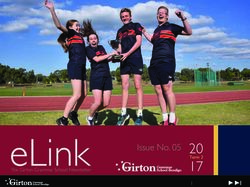 20 17 Issue No. 05 - Girton Grammar School