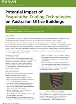 Potential Impact of Evaporative Cooling Technologies on Australian Office Buildings - AIRAH