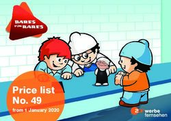 Price list No. 49 from 1 January 2020 - ZDF Werbefernsehen