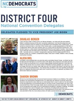 DISTRICT FOUR National Convention Delegates - North Carolina ...
