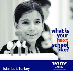What is your next school like? - Istanbul, Turkey - ENKA