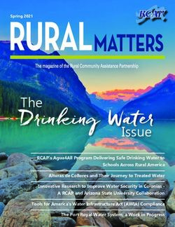 Drinking Water The - Rural Community Assistance Partnership