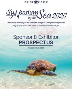 2020 PROSPECTUS Sponsor & Exhibitor - The Florida College of ...